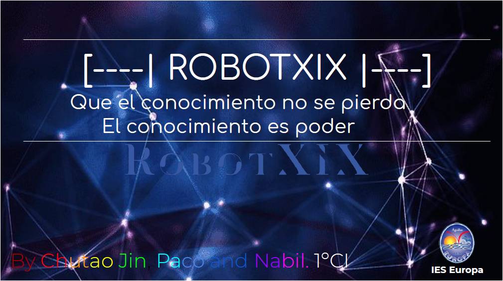 Ver Trabajo presentado ROBOTXIX