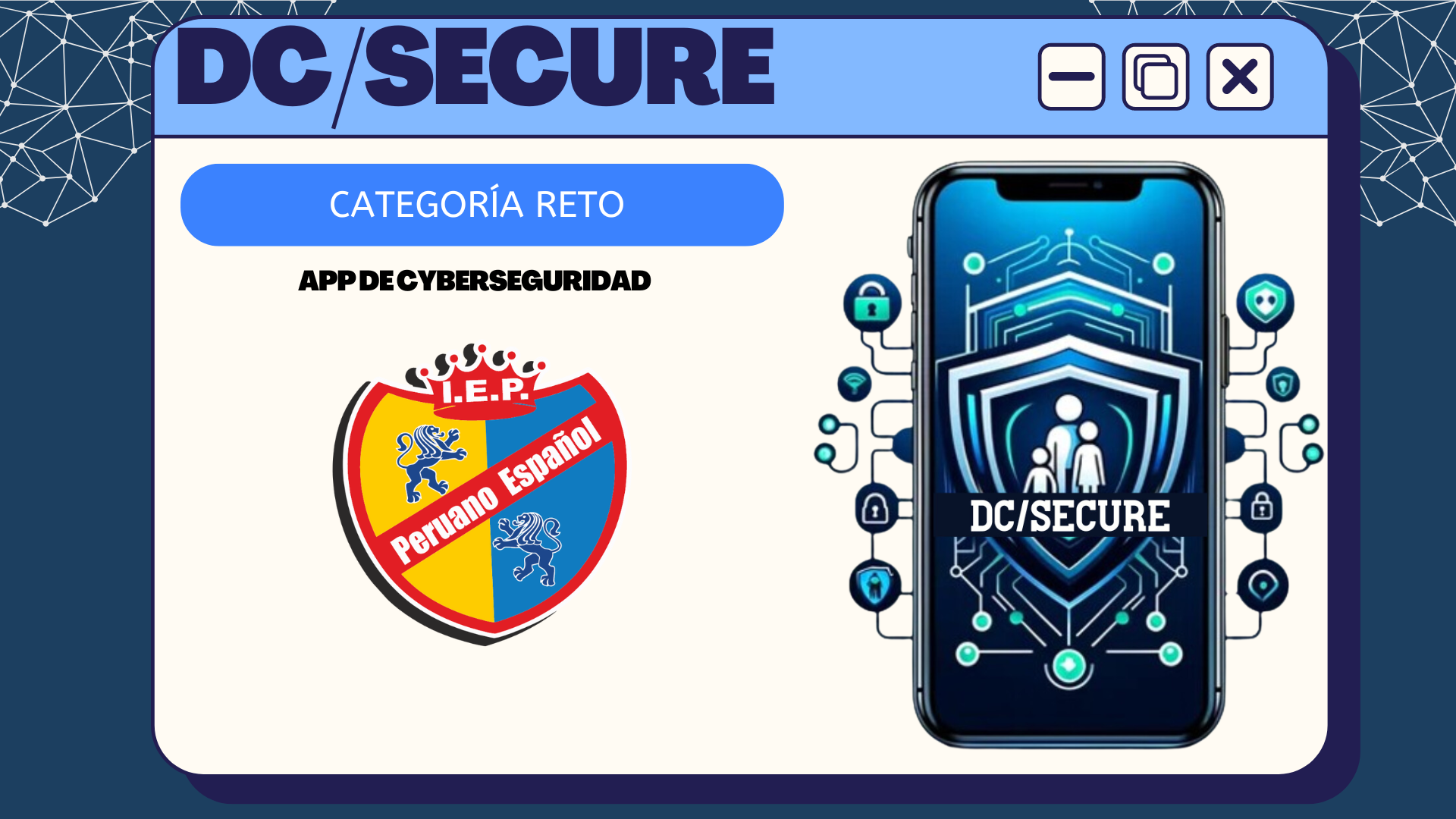 Ver Trabajo presentado App de cyberseguridad: DC/Secure
