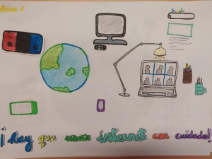 Ver Trabajo presentado Cuidado con Internet