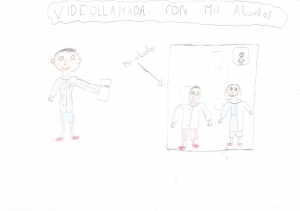 Ver Trabajo presentado Videollamada con mis abuelos.