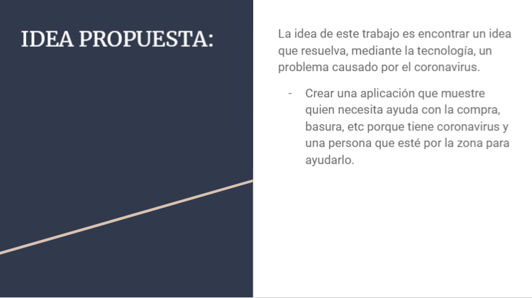 Ver Trabajo presentado Solucionador de problemas Covid