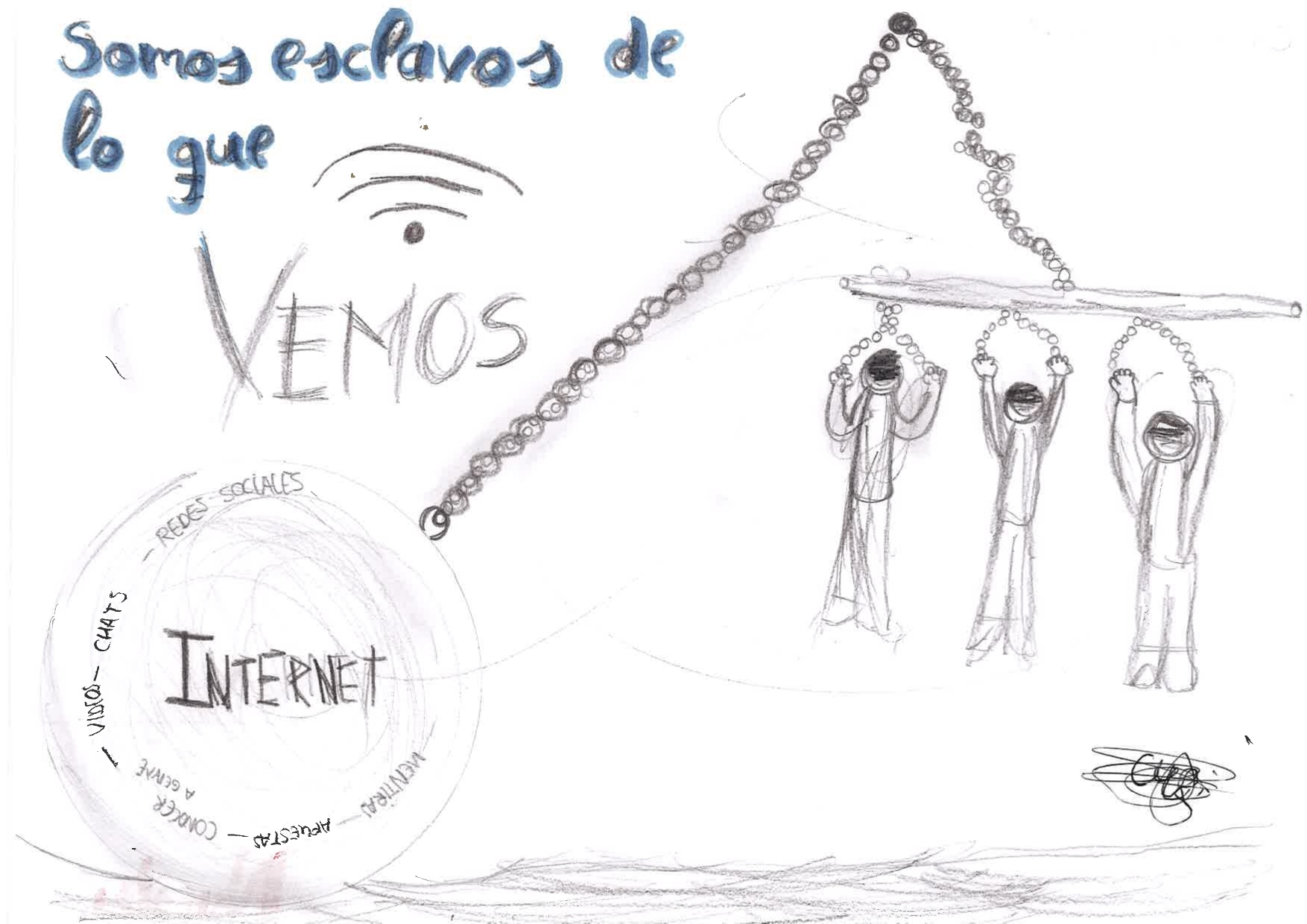 Ver Trabajo presentado SOMOS ESCLAVOS DE LO QUE VEMOS