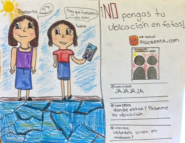 Ver Trabajo presentado Rigoberta y sus amigos