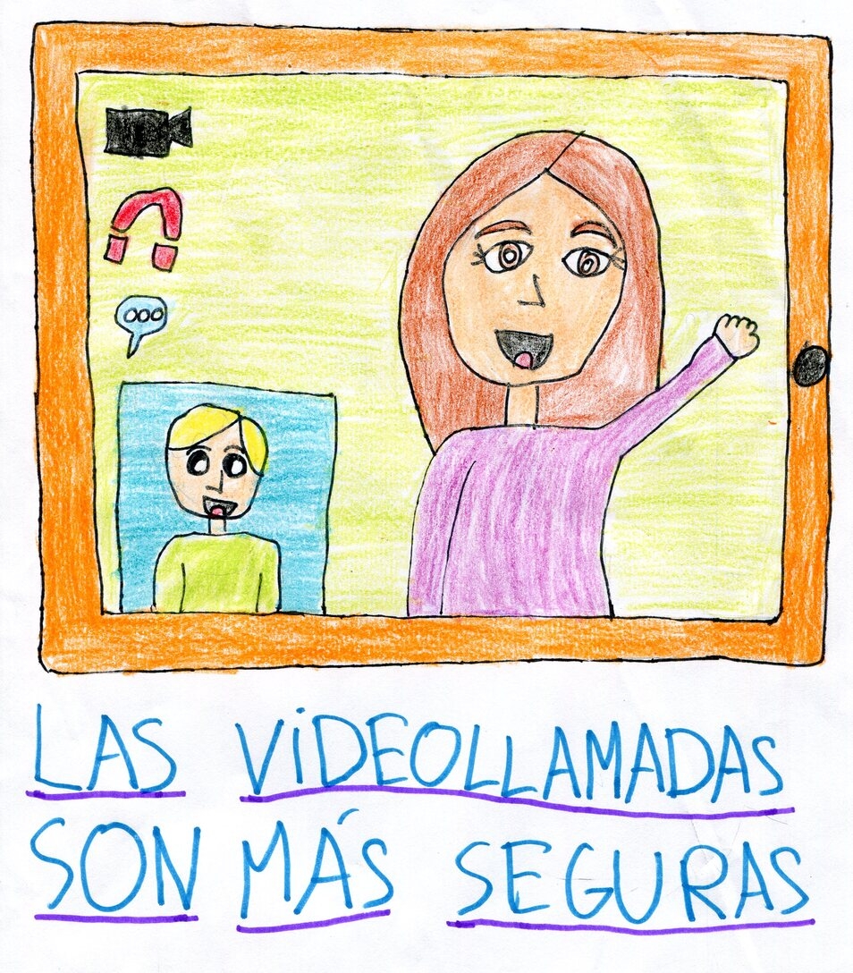 Ver Trabajo presentado Las videollamadas son mas seguras
