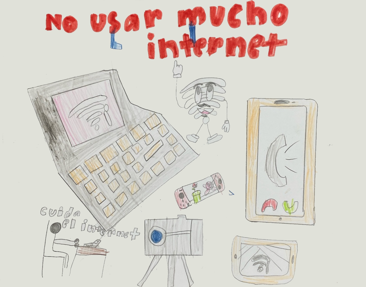 Ver Trabajo presentado No usar mucho Internet