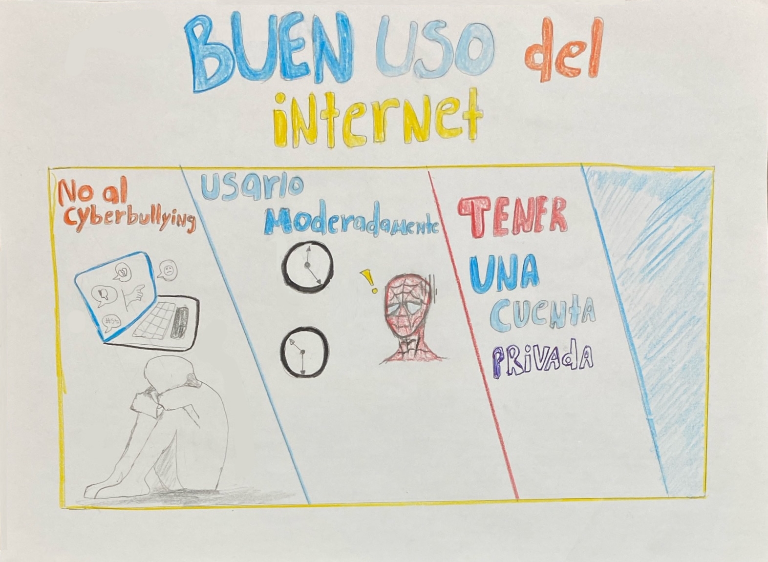 Ver Trabajo presentado Buen Uso de Internet
