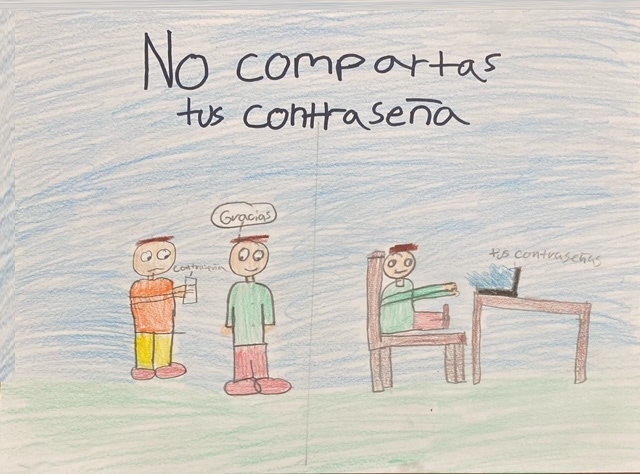 Ver Trabajo presentado No compartas tu contraseña