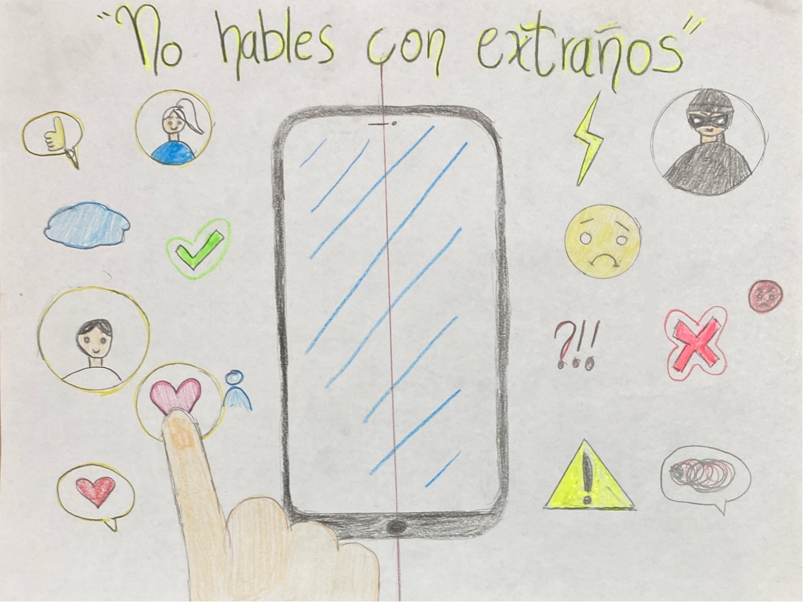 Ver Trabajo presentado No hables con extraños