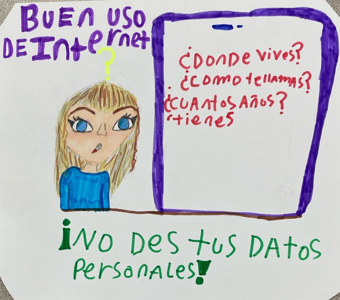 Ver Trabajo presentado Buen uso de Internet