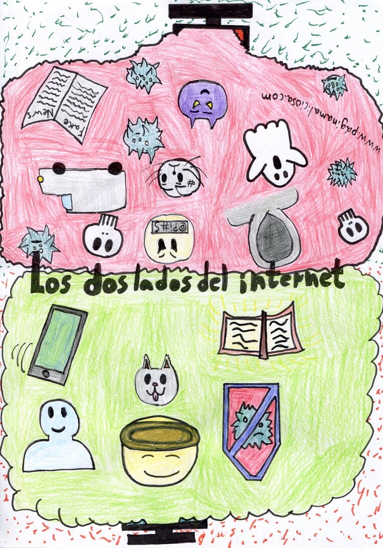 Ver Trabajo presentado Los dos lados de internet