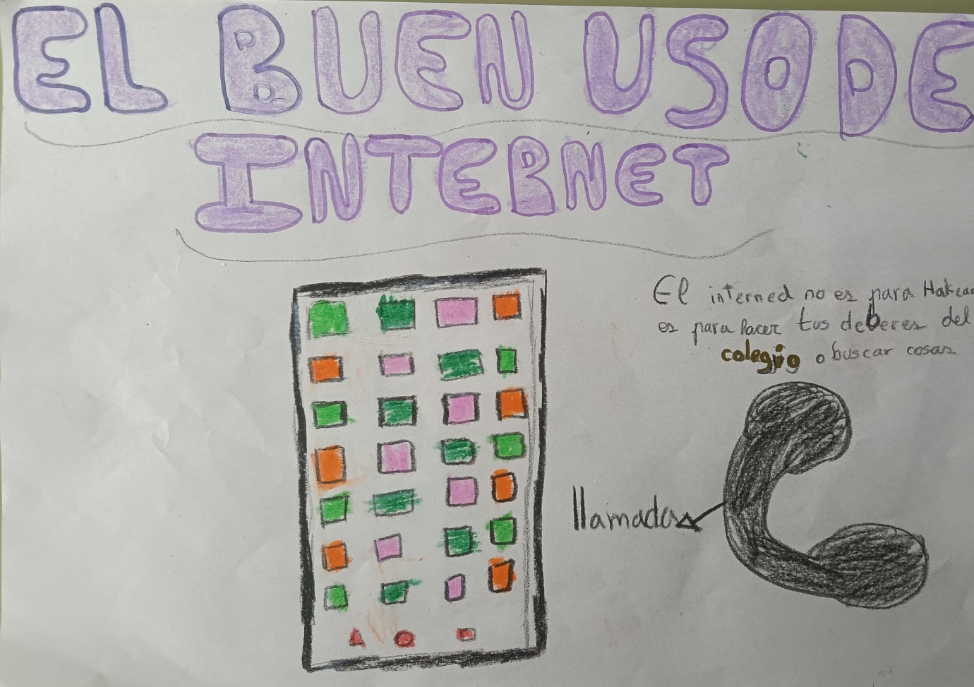 Ver Trabajo presentado El buen uso de Internet