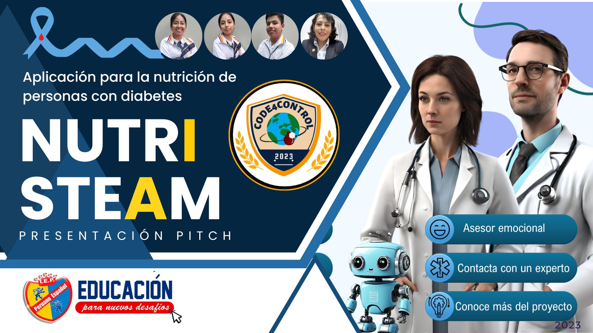 Ver Trabajo presentado NutriSteam Code4Control