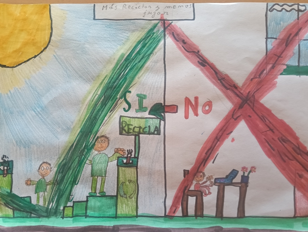 Ver Trabajo presentado Menos jugar y más reciclar