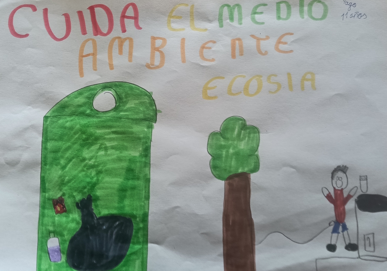 Ver Trabajo presentado Cuida el medioambiente 