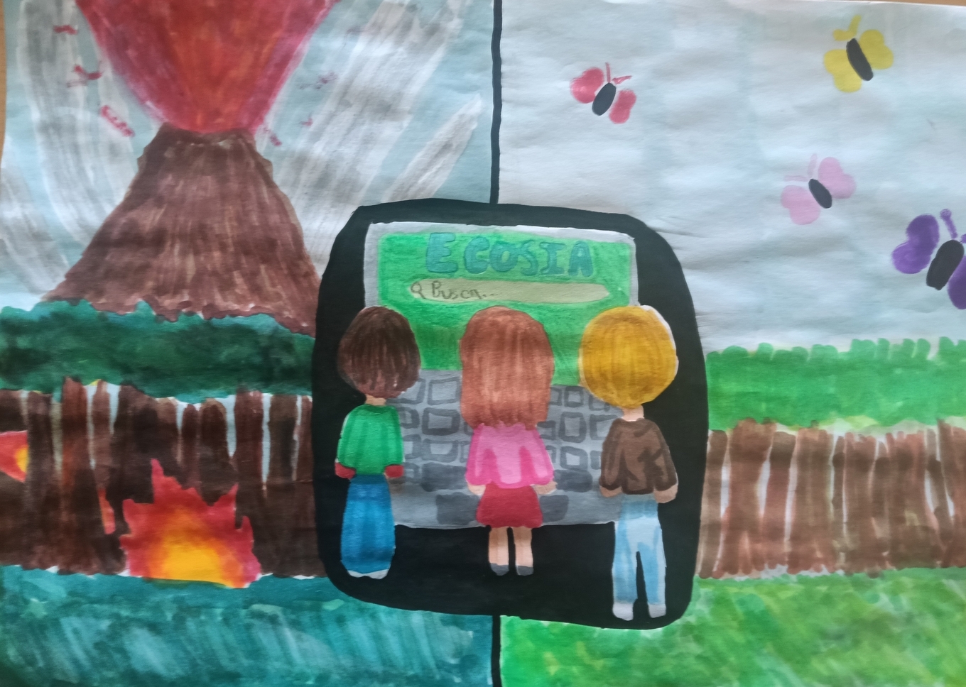 Ver Trabajo presentado Busca con Ecosia y cambia el planeta