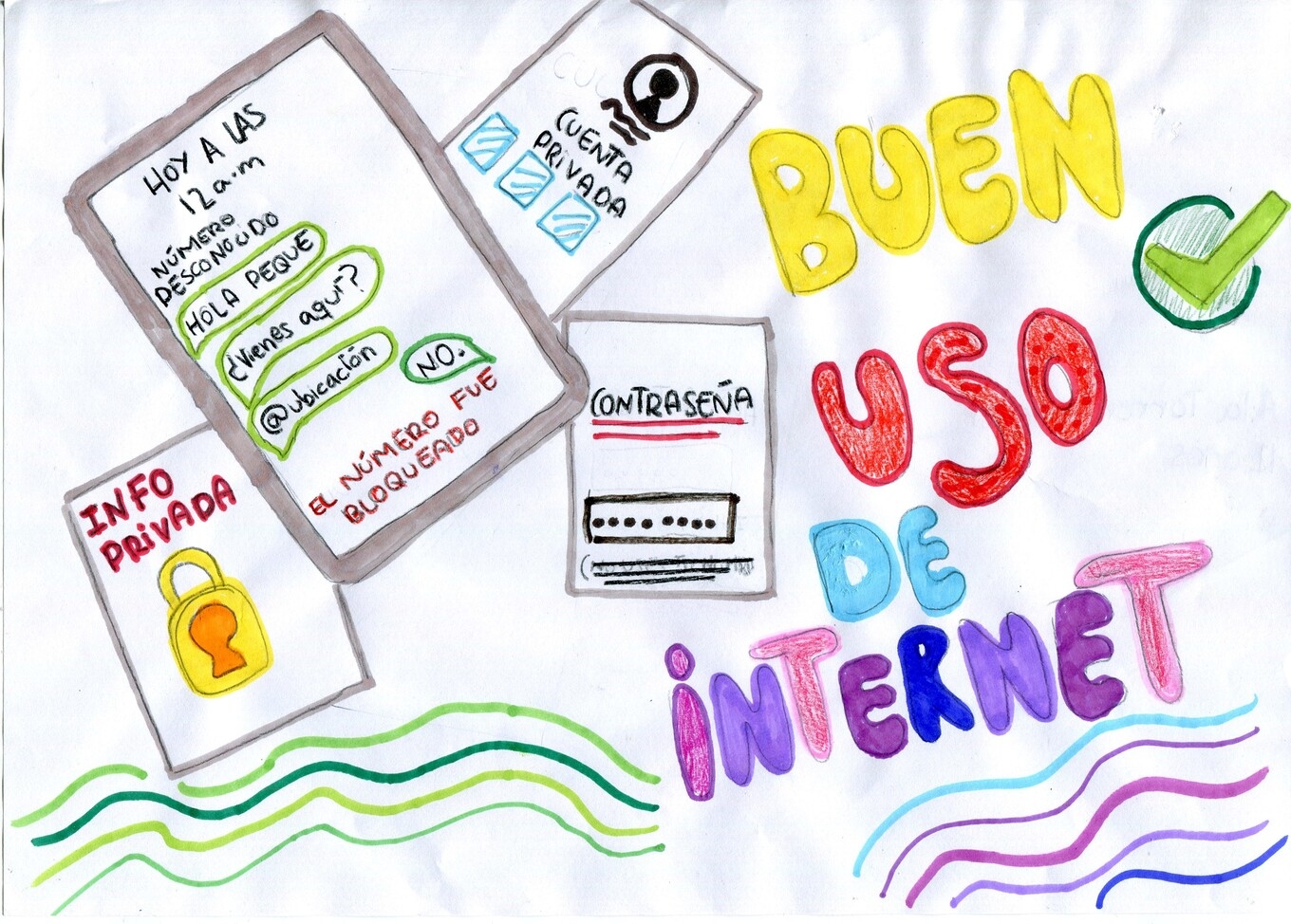 Ver Trabajo presentado BUEN USO DE INTERNET