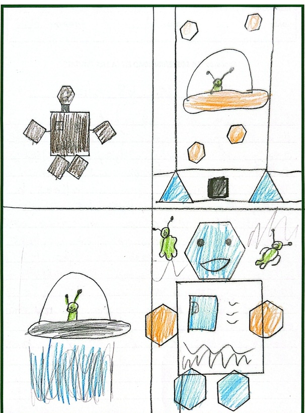 Ver Trabajo presentado JUAN Y LOS ALIENS